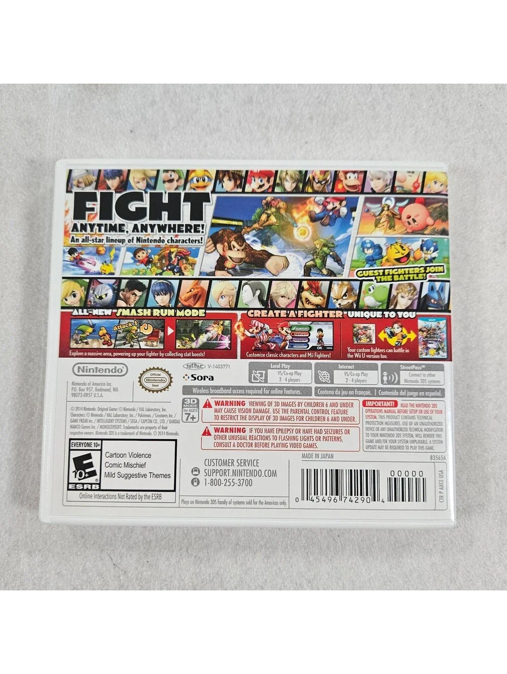Super Smash Bros - Nintendo 3DS